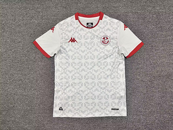 AAA Quality Tunisia 25/26 Away White Soccer Jersey